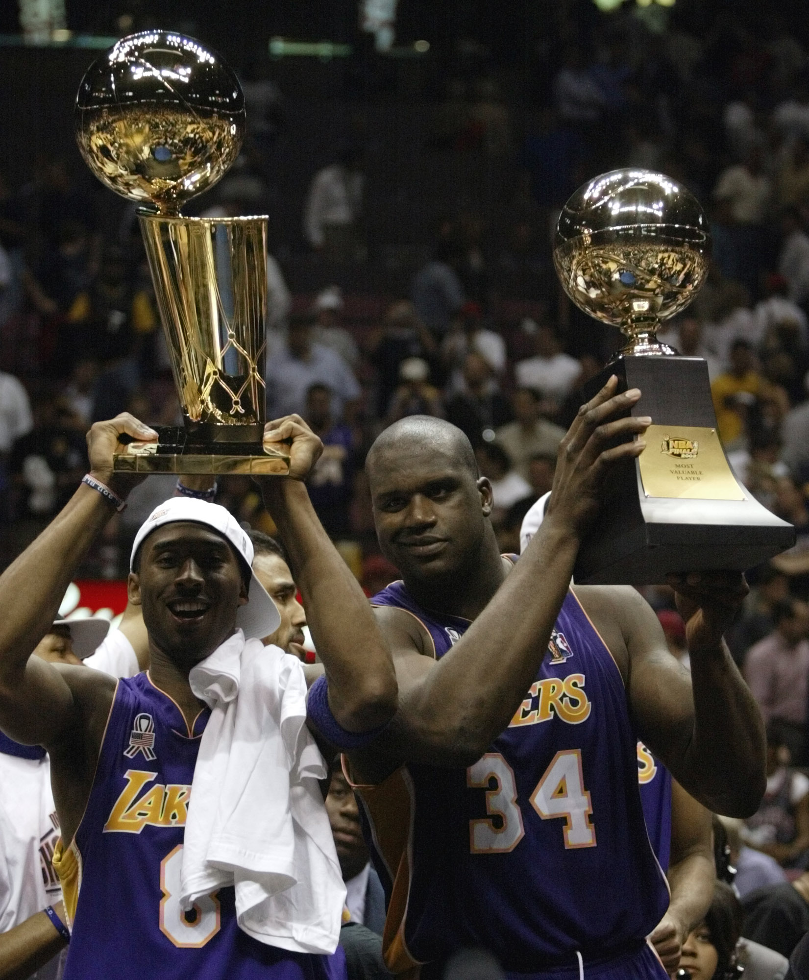 NBA.com on X: On this date in 2002 -- @Lakers sweep Nets to complete  #NBAFinals three-peat WATCH:    / X