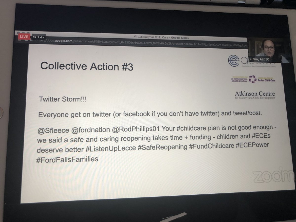 A Twitter Storm! <a href="/Sflecce/">Stephen Lecce</a> <a href="/fordnation/">Doug Ford</a> <a href="/RodPhillips01/">Rod Phillips</a> Your #childcare plan is not good enough - we said a safe and caring reopening takes time and funding - children and #ECEs deserve better #ListenUpLecce #SafeReopening #FundChildcare #ECEPower #FordFailsFamilies Please RT!