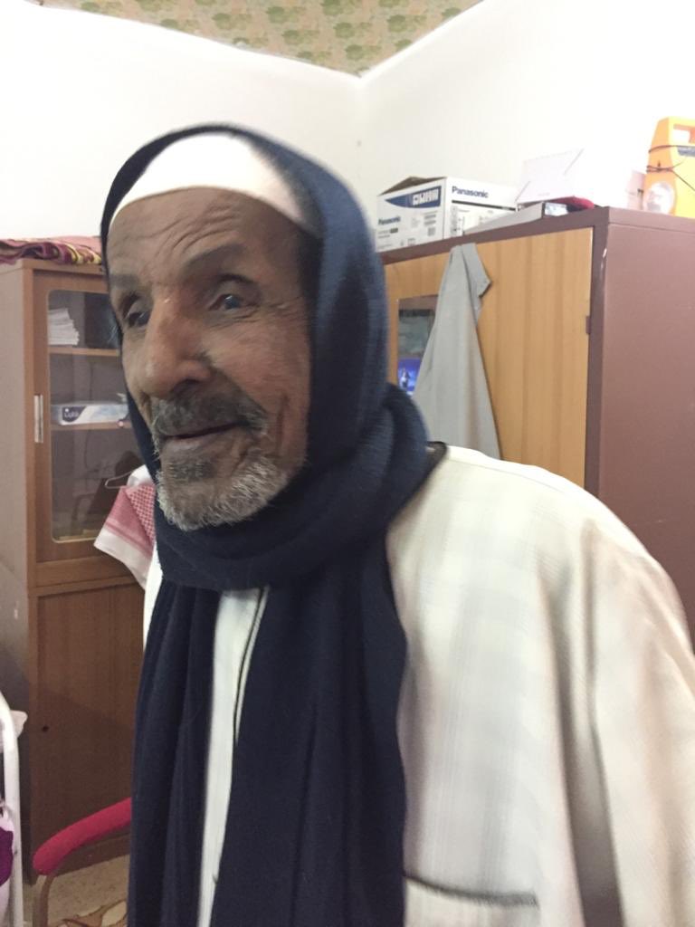 مفقود بـ #المدينة_المنورة خرج من منزلة منذ يومان 
الاسم/ سعيد العبدالله
العمر / مسن
السكن/ الحزام جوار جامع الأمير عبدالله (السديري)
التواصل: 0500750076

#حديث_المدينة