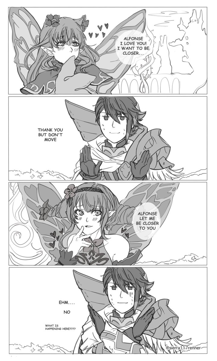 #FEH this is a stupidity but lemme be xd I know the summoner is not in the book. But I couldn't help! This was funny in my head ?? 