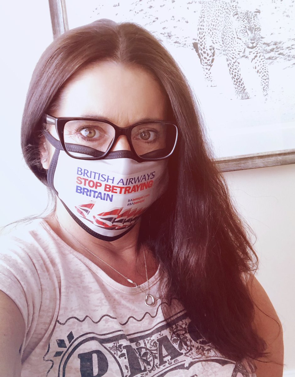 victori50331442's tweet photo. When your new #COVIDmask arrives in the post from your best mate. #BAbetrayal #StandWithBAWorkers #FridayFeeling. Customer here standing in #solidarity with ALL BA employees at this stressful time ❤️✈️💔✈️#WeWillFlyAgain .@BaBetrayal .@WorkVoicePay https://t.co/VB8TFwzU1i