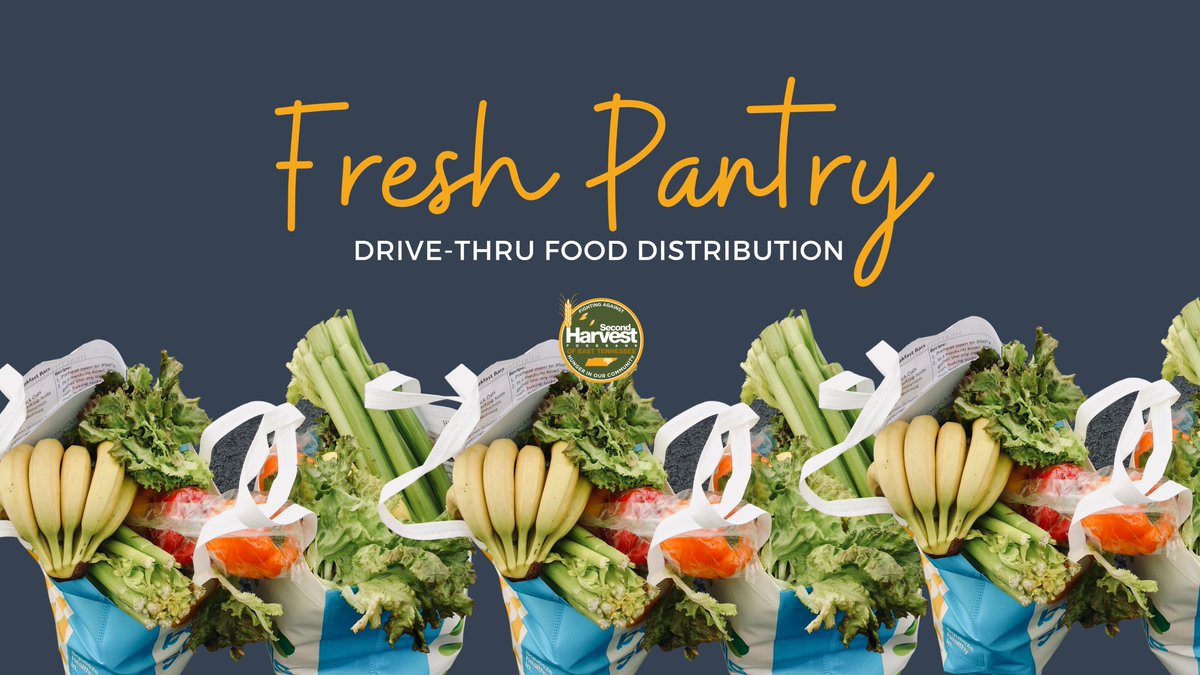 SecondHarvestET's tweet photo. Live in #Knoxville and in need of food assistance? Join us TOMORROW (Saturday, 6/13) for a drive-thru #FreshPantry at Cherokee Health (2018 Western Ave) from 9 a.m. - 12 p.m. * for fresh, healthy food!
#FreshPantryFriday #Friday #FoodBank #FoodBankFriday https://t.co/gJHPBmY6Kq
