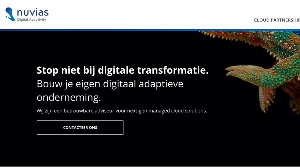 Our new website is live! Check-out nuvias.eu to find more about what we do!