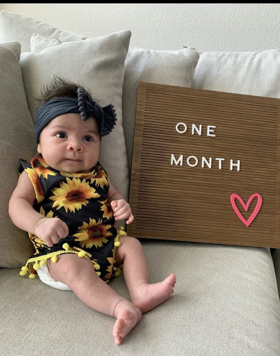 ScottJackson_24's tweet photo. Meant to post this the other day.... my sweet Gigi is 1 month old already ❤️ https://t.co/mLHbAspYGH