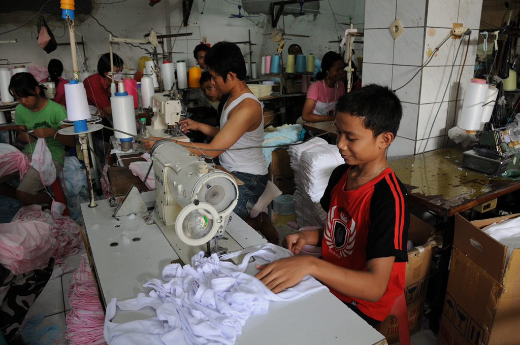_____abadi's tweet image. today is worldwide day against child labor. millions of kids are exploited for the fast fashion industry at expense of their health and wellfare. always remember, if you’re buying cheap clothes is because someone out there is paying the difference.