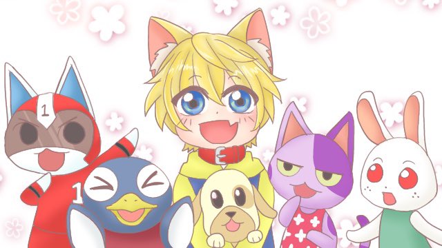 「ぽちくんとあつ森#ぽちいぬおすわり #どうぶつの森 」|Matのイラスト