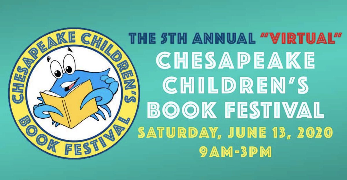 stanberybooks's tweet photo. Excited to be reading along with 17 other wonderful authors at this year’s Chesapeake Children’s Book Festival! Saturday, 6/13 at 10:30amEDT! Hosted by the Talbot County Free Library’s Facebook page. #childrensbooks #bookfestival #library #reading #MaxsBox #UnravelingRose https://t.co/UpvVQxCoyl