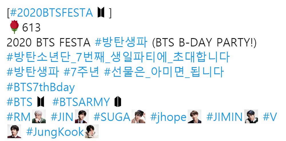 ofbluejay's tweet photo. Happy 7th anniversary Bangtan! Thank you for being such an inspiration. Thank you for teaching us to love ourselves and thank you for everything. Borahae 💜💜💜💜💜💜💜
#7ToEternityWithBTS 
#BTS7thAnniversary 
#7YearsWithOurHomeBTS 
#7YearsWithBTS 
#BTS7thBday https://t.co/I80mzncGBN