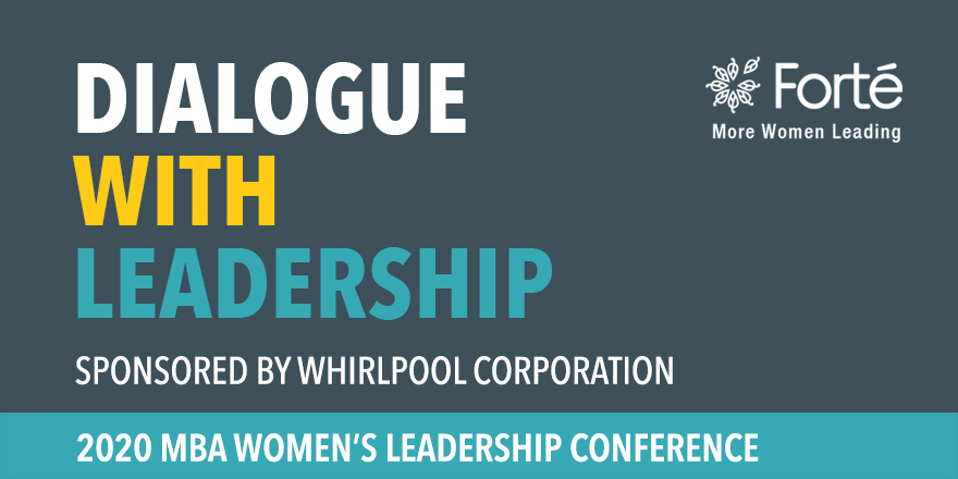 fortefoundation's tweet photo. We just wrapped our Dialogue with Leadership - a candid conversation with women leaders on careers and business leadership. Thanks @WhirlpoolCorp for sponsoring! Shout out to the leaders from @MLTOrg, @DeloitteUS &amp; SpudLove Snacks for sharing your insights. #MoreWomenLeading https://t.co/n845Jcv8Eo