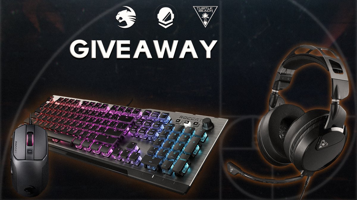 TurtleBeach's tweet photo. Want to go BEYOND? 

Enter the Turtle Beach x @ROCCAT  x @archonaut giveaway for your chance at winning a headset, keyboard, mouse, and mousepad!

LIKE, RT, &amp; ENTER HERE: https://t.co/H9G5ShePoc ☄️👨‍🚀 https://t.co/pZw3TqRPYx