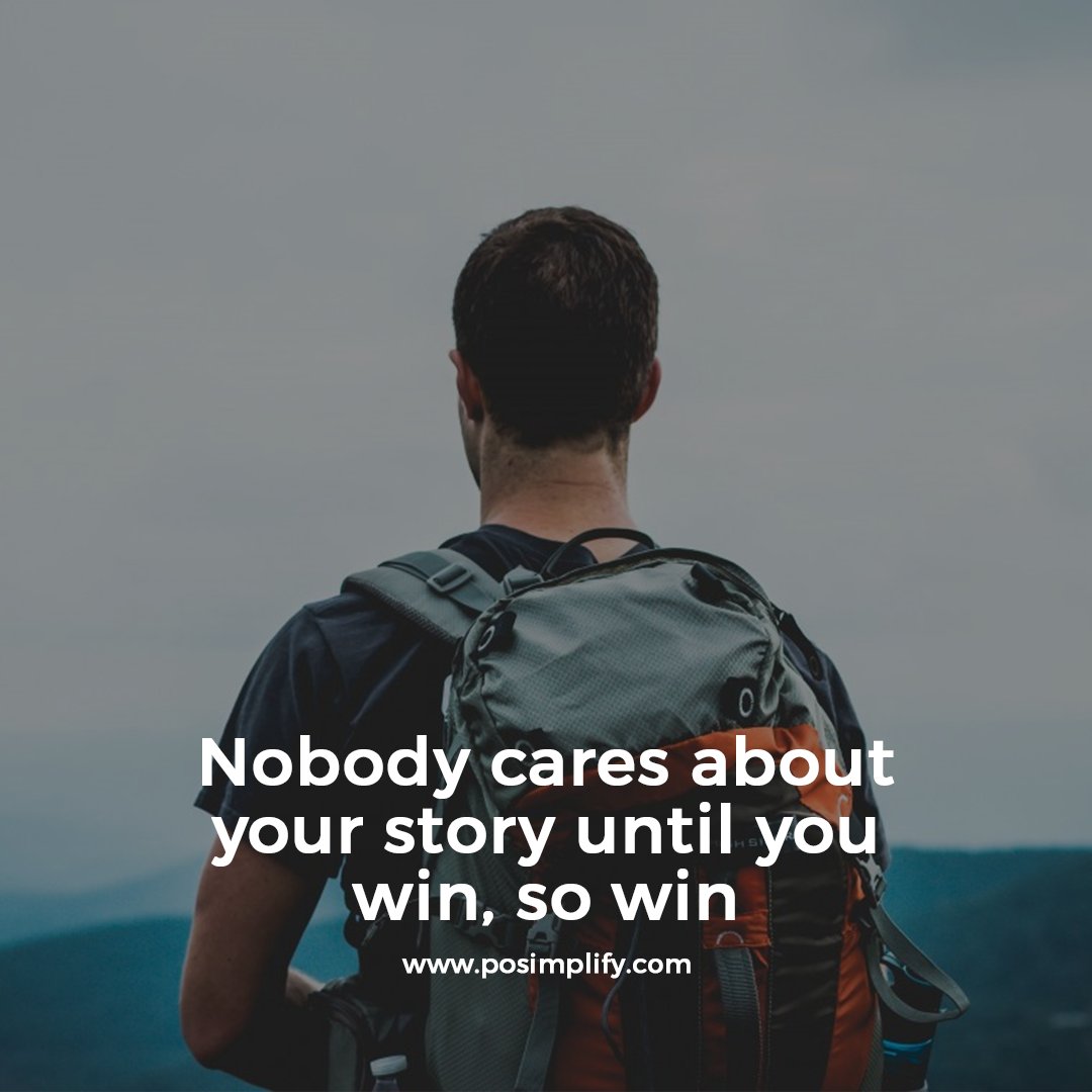 PoSimplify's tweet photo. Nobody cares about your story until you win, so win βοΈ
#ecommerce #shopify #dropship #inspirationalquotes #entrepreneur #affiliatemarketing #motivation #business #motivationalquotes #dropshippingbusiness #shopping #successquotes #motivational #money #marketing #ebay #posimplify https://t.co/DUHV9a0qrh