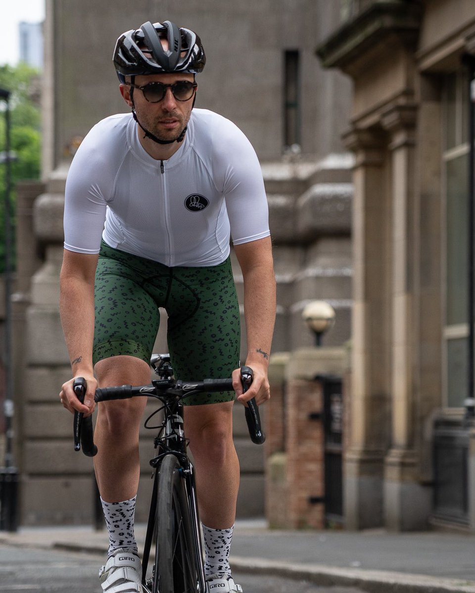 Our third Special Edition collection features a simple illustrated pattern with big impact. The Sketch jersey, bib shorts and two monochrome sock combos - mix and match the look or go all in.

Sign up to our mailing list for launch times keep your eyes peeled on those emails 👀