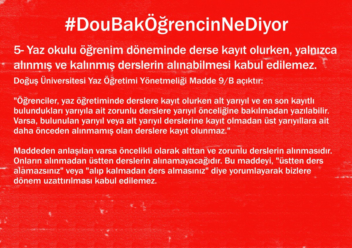 OgrenciSen_'s tweet photo. 📢 Doğuş Üniversitesi öğrencileri, reddedilen taleplerini duyurmak için bir araya geliyor.

Taleplerimiz karşılansın, salgın mağduriyete dönüşmesin!
#DouBakÖğrencinNeDiyor https://t.co/IxKZFkLh11