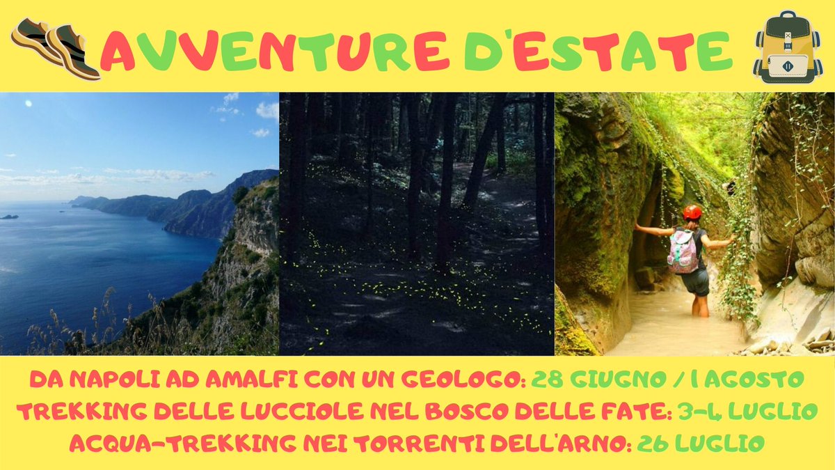 MisteroneViaggi's tweet photo. 🌞Avventure d'estate🌳 Non resistiamo più alla voglia di rivederci! Quale modo migliore per farlo se non all'aria aperta, circondati dalla natura e con un bel sentiero davanti?!? https://t.co/TxwTEZKtMD.  Per info: 054129632,  ilaria@misteroneviaggi.com https://t.co/LfihPdVJRl