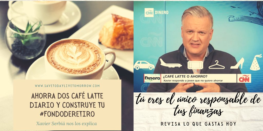 Renta1000's tweet photo. Ahorra dos café al día, y construye tu patrimonio. Te ofrecemos la asesoría para adquirir ese instrumento por 150-180 dólares mensuales y obtener una #rentavitalicia
#fondoderetiro #segurosdotales
#asesoríafinanciera #ahorro #renta1000
¡Queremos Ayudarle!
+ 52 8712338747 https://t.co/0ajsz6TbsK