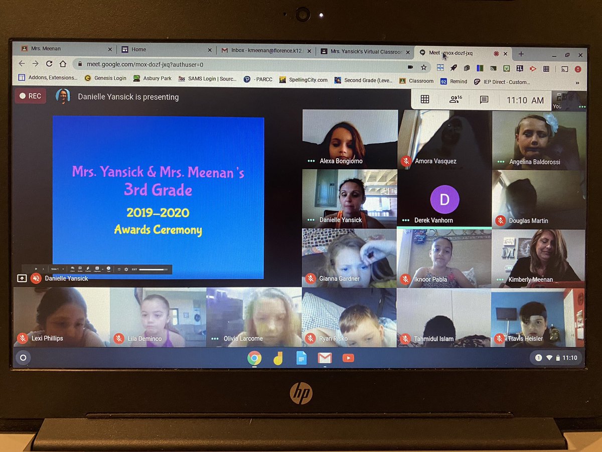 A Virtual Awards Ceremony was a great way to wrap up our last Meet of the school year!🏆🥳 
This crew is so special, I will remember them forever❤️ <a href="/FTSD_Meenan/">Kim Meenan</a>