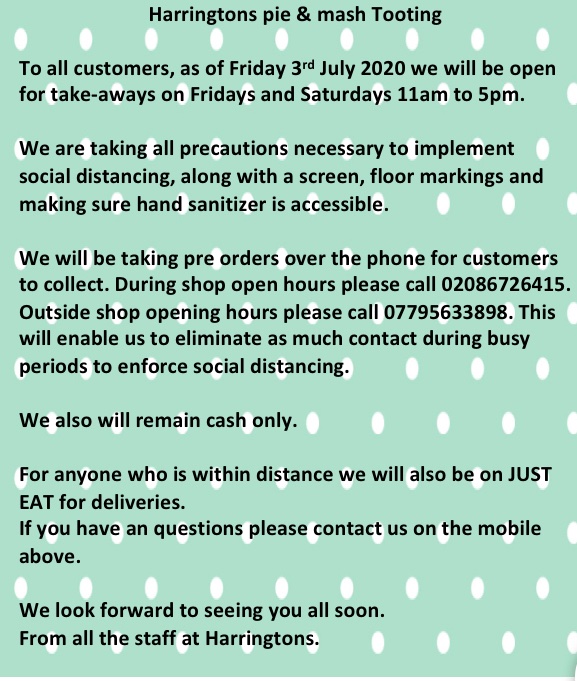 Update! We are opening soon!! #comingsoon #tooting #pieandmash