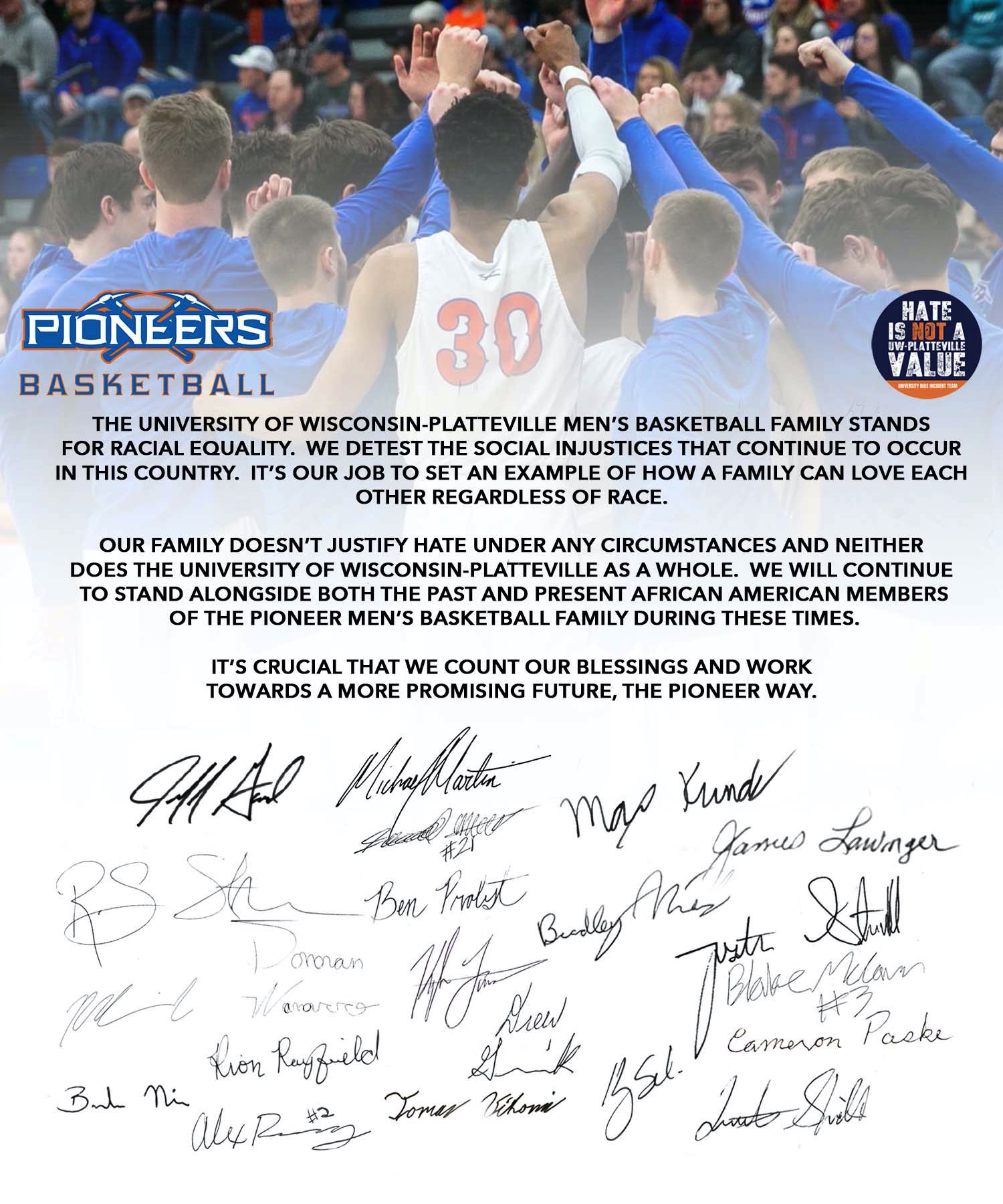 UWPlatteville Men’s Basketball (UWPlattMBB) / Twitter