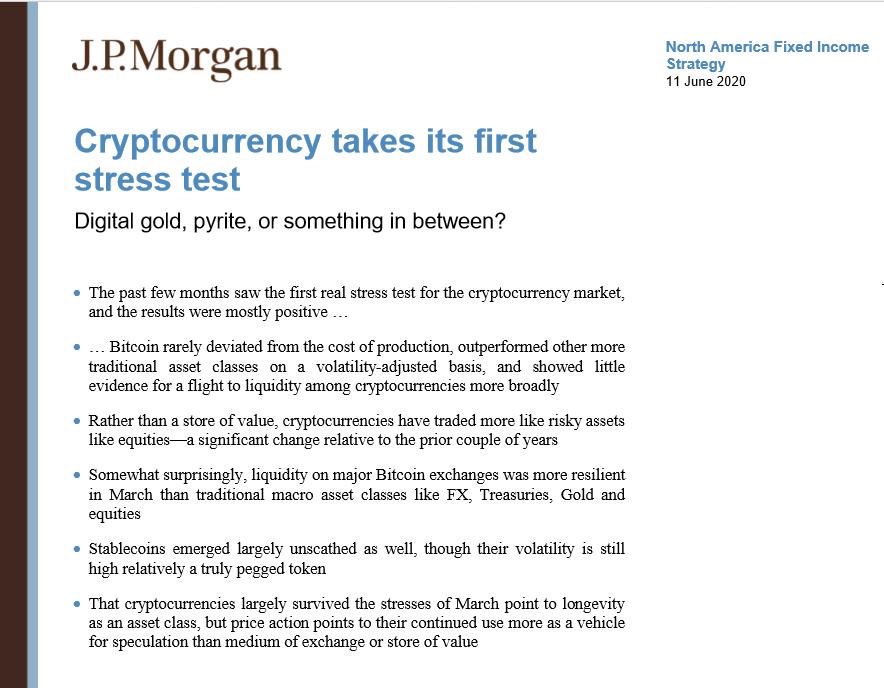 J.P.Morgan Bitcoin analysis