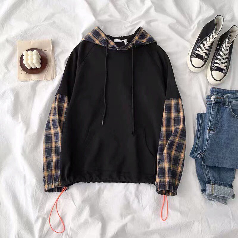 GirlsstuffB's tweet image. Fake 2 pcs hoodie ✨⁣⁣
$23
length 63 bust 110 sleeve 71cm