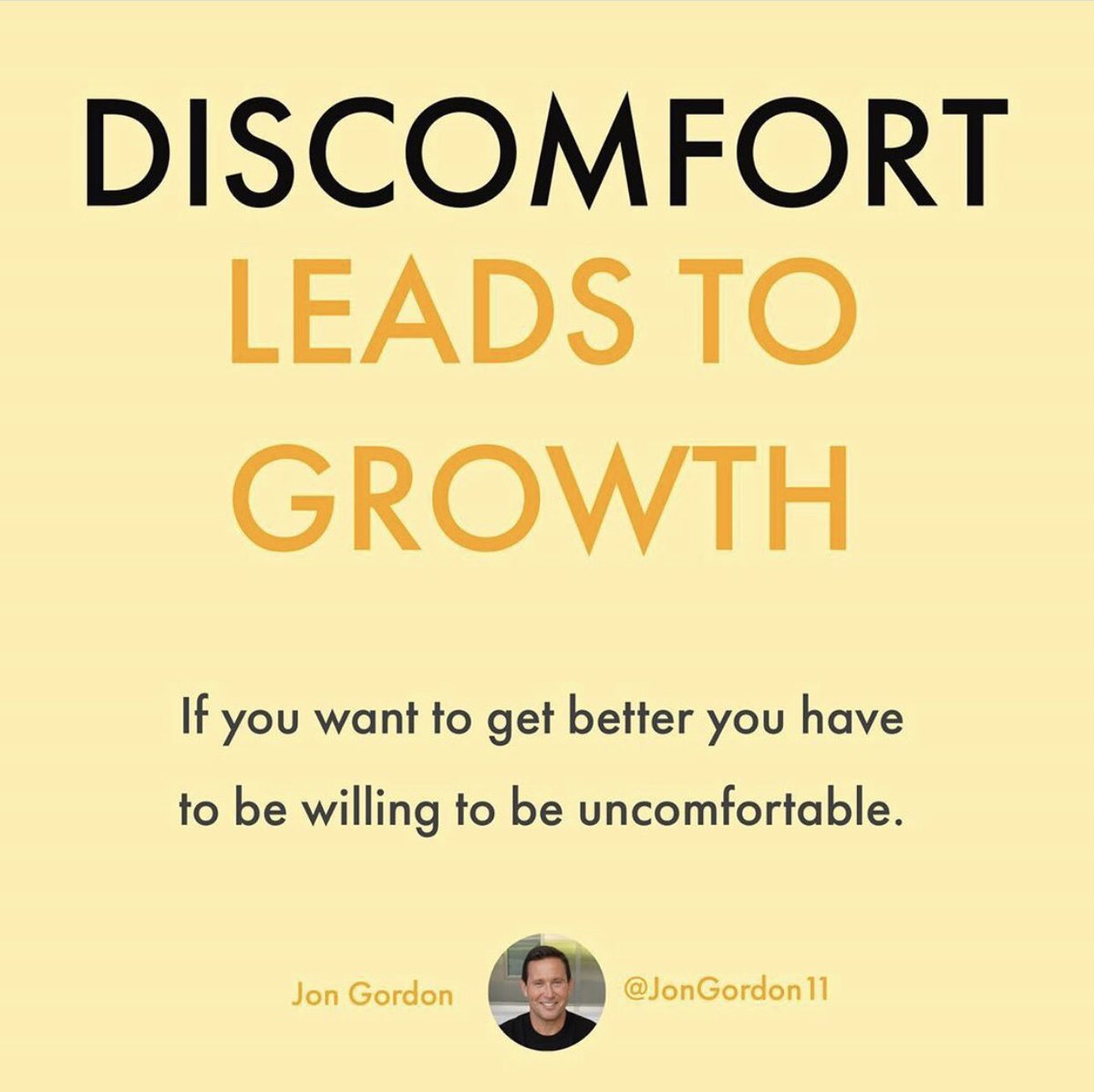 If you want to get better, be willing to be uncomfortable! Growth is worth it.. keep pushing through! 👏🏼💪