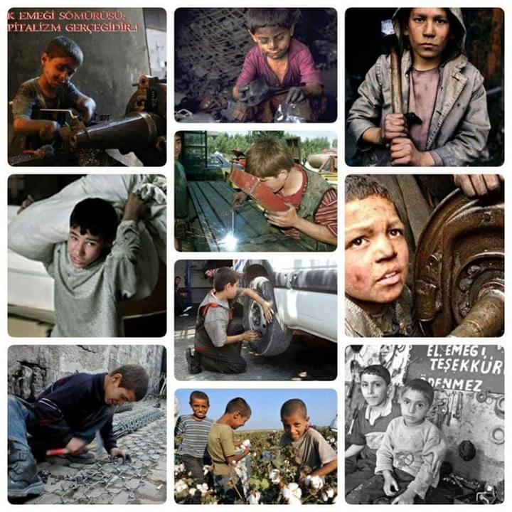 Çocuk işçiliği, emek sömürüsünün en vahşi biçimidir ! Bir insanlık ayıbıdır! Çocukların tek işi çocuk olmaktır🎈 12 HAZİRAN DÜNYA ÇOCUK İŞÇİLİĞİYLE MÜCADELE GÜNÜ #ÇocukİşçiliğineHAYIR #çocukişçiliği