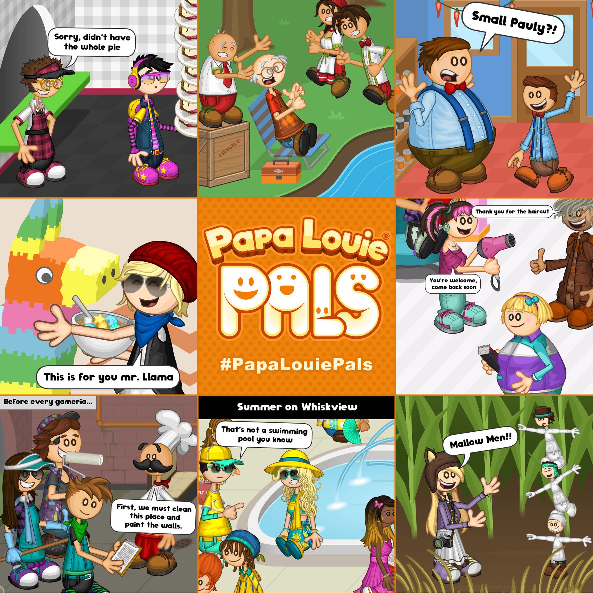 Flipline Studios on X: Papa Louie Pals: Scenes and a Preview!   #papalouiepals  / X