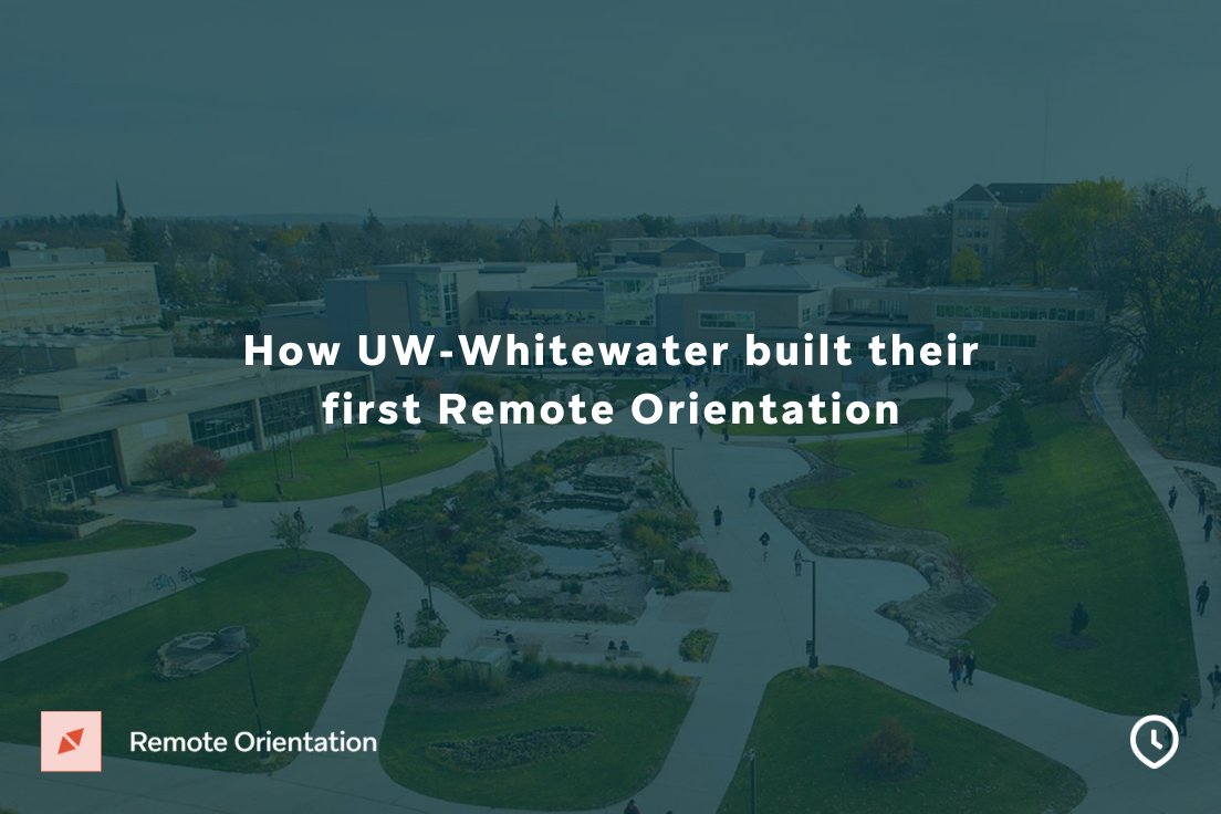 involvio's tweet photo. Building a #remoteorientation with all the experiences &amp; results of your traditional program? It’s possible. See how the @UWWhitewater rapidly transitioned their #Warhawks #SOAR program into a robust, #remote experience with Involvio. Learn more: https://t.co/H3jKPIkjU9 https://t.co/659T4KVb6l