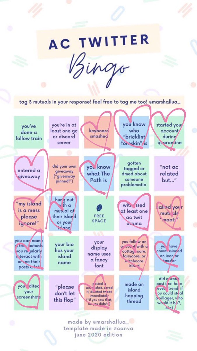 peonyandcream's tweet photo. I was tagged by the lovely @pirourose for ac Twitter bingo! 🌸🌸 Tagging @softclaire @solflowery and @loIIycakes 💖💖💖 https://t.co/aoecp4q6of