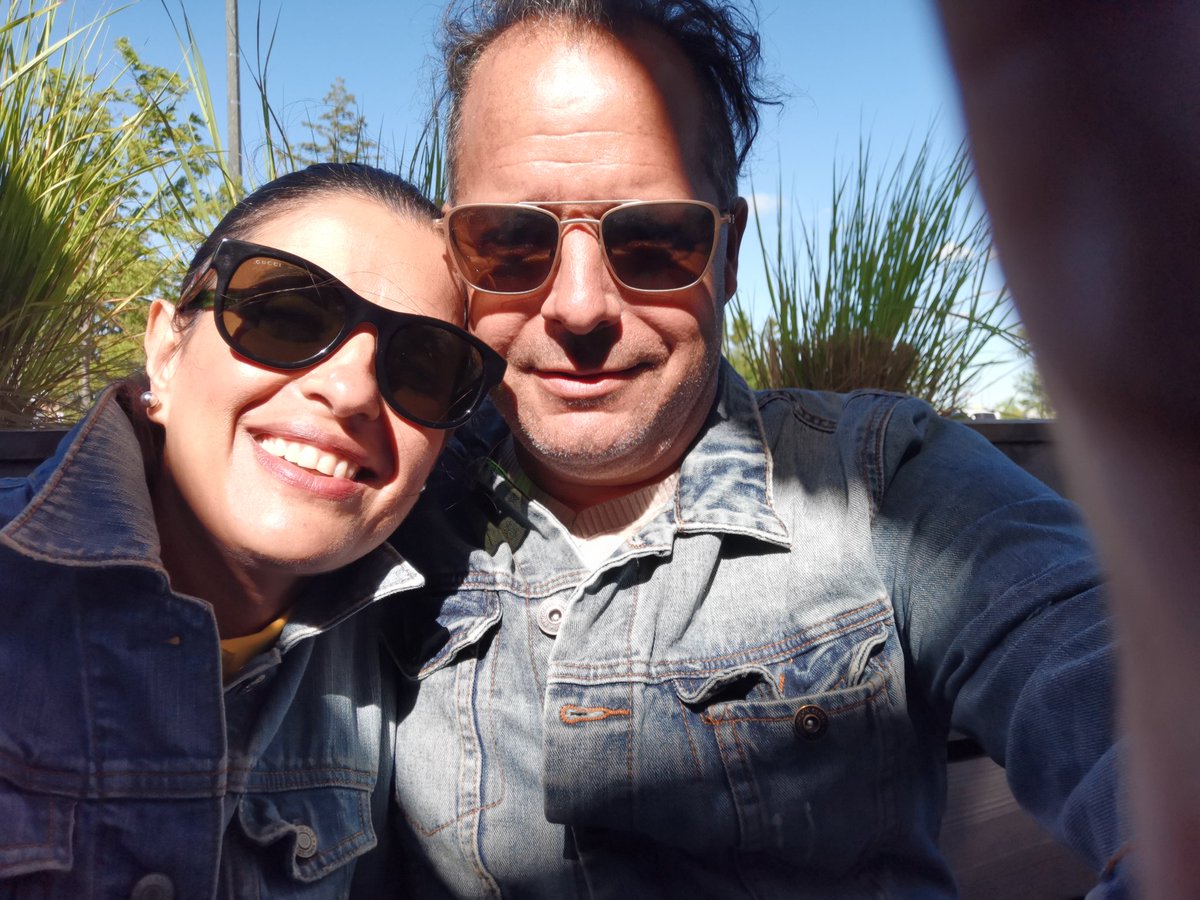 First patio beer since March! Woot woot!