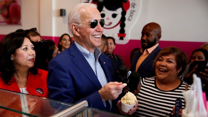 144 Days.And because it’s Friday, join Joe Biden & have some ice cream