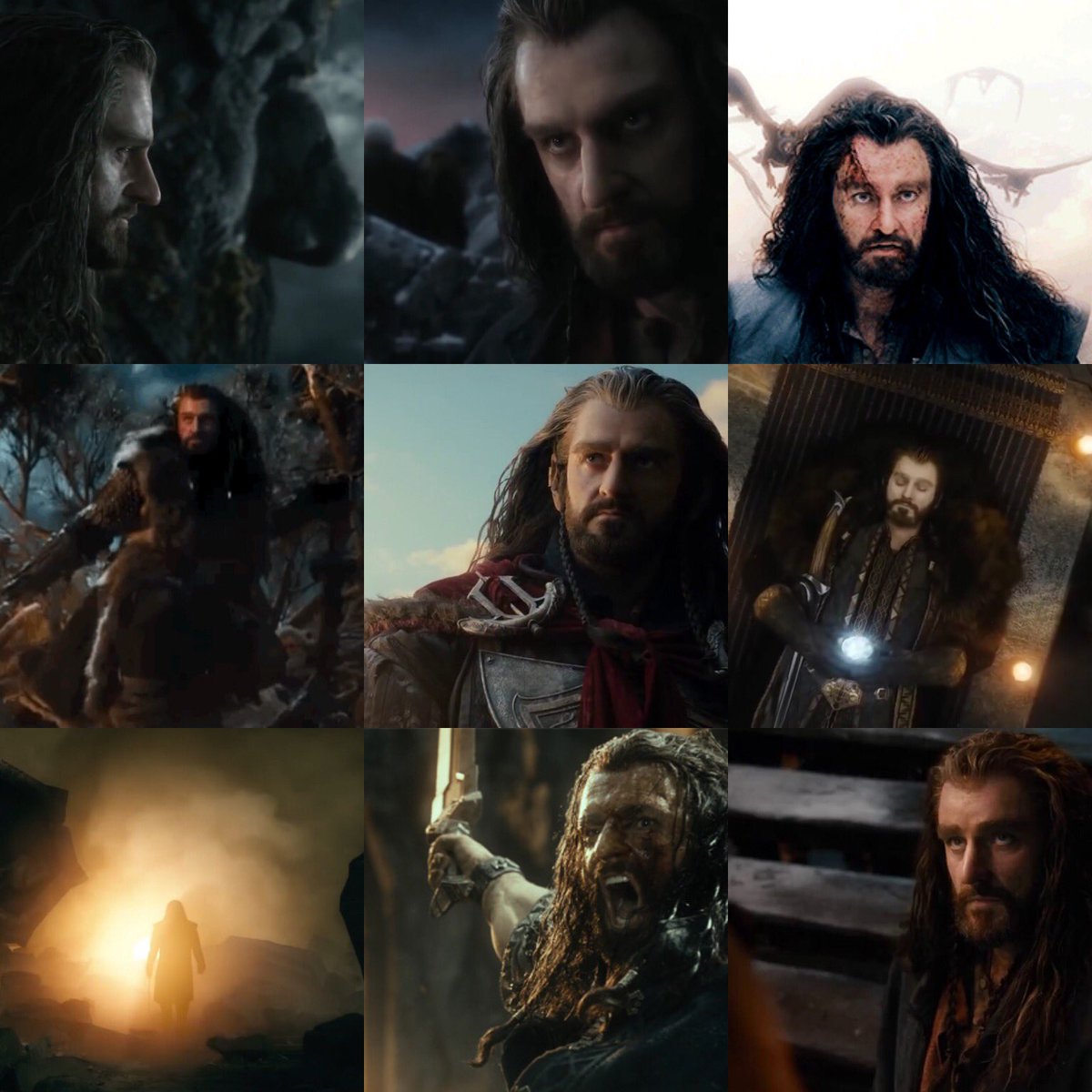 Thorin son of Thrain, son of Thror, rightful king under the Mountain