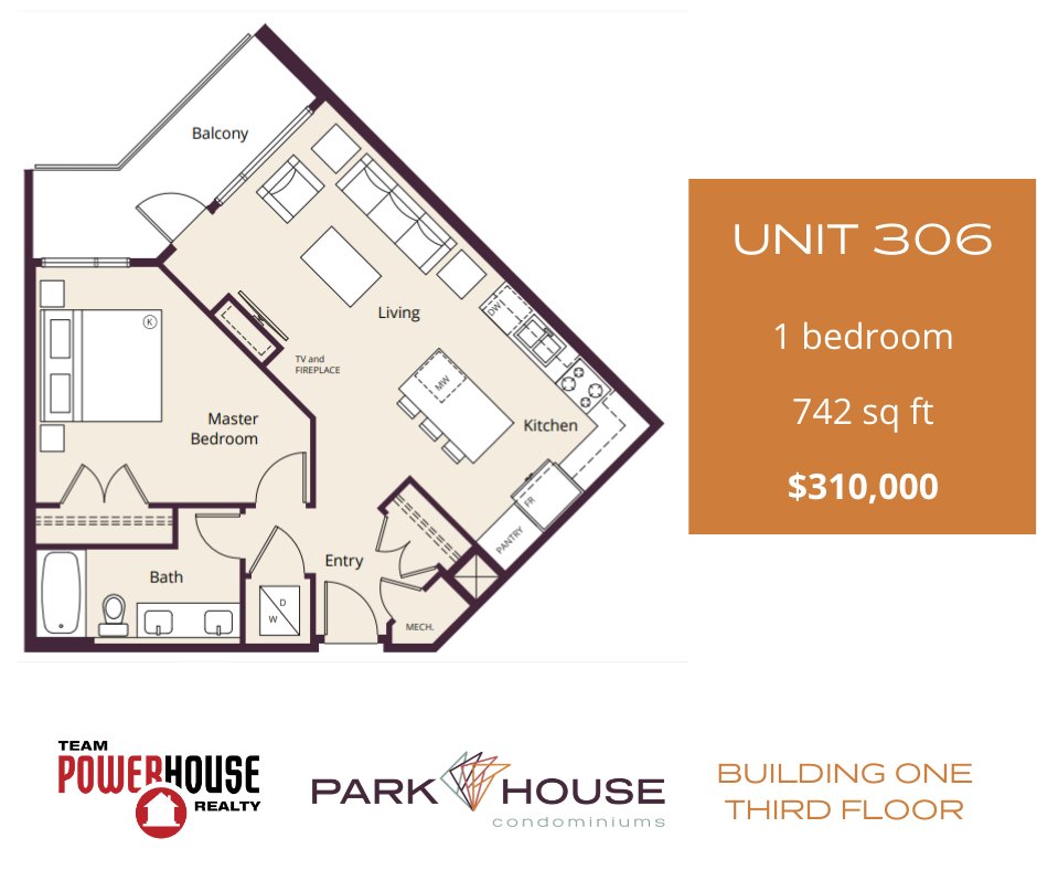 TeamPowerhouseR's tweet photo. One-bedroom condo homes available on the third floor of building one! Visit the website to see all units currently available at Park House Condos. https://t.co/62HLrh6GIv #parkhousepg #cityofpg https://t.co/1FFPBhxhaR
