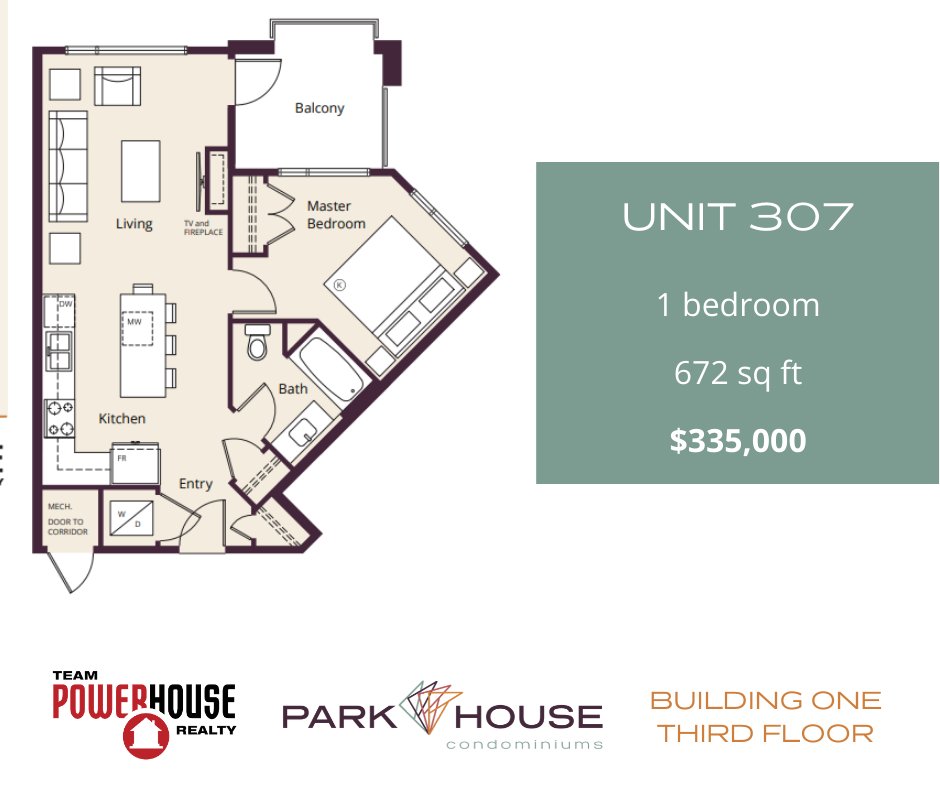 TeamPowerhouseR's tweet photo. One-bedroom condo homes available on the third floor of building one! Visit the website to see all units currently available at Park House Condos. https://t.co/62HLrh6GIv #parkhousepg #cityofpg https://t.co/1FFPBhxhaR