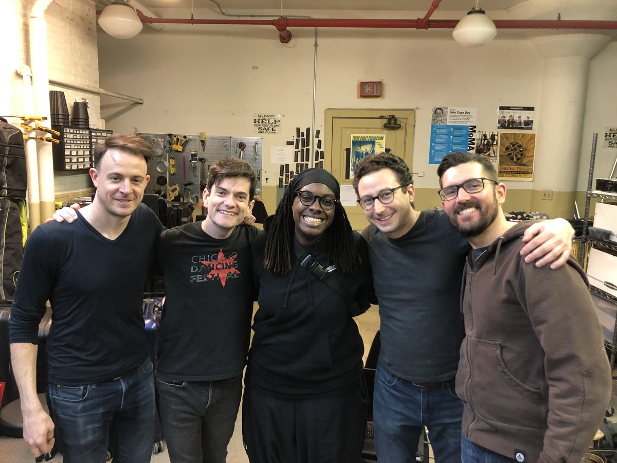 ThirdCoastPerc's tweet photo. 🎉  We got a grant from @NEAarts! 🎉  supporting our collab w/ composers @Jlin_P and #TyondaiBraxton + movement artists #MovementArtIs (@JonBoogz &amp; @LILBUCKDALEGEND) 🎵🕺🏽 Among other places, we're bringing this program to @carnegiehall next season 🤩 🏰  Can't wait to share it! https://t.co/z89AQX6DAE