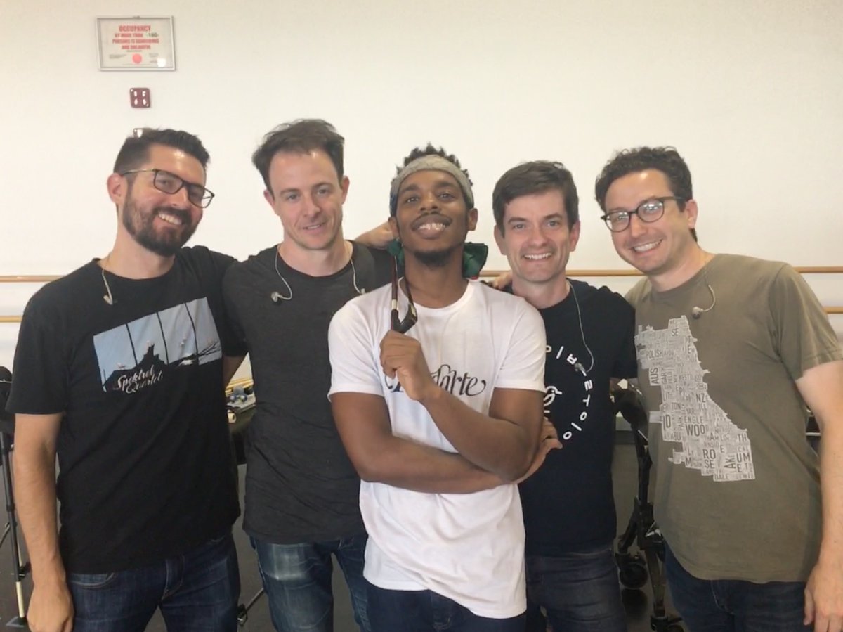 ThirdCoastPerc's tweet photo. 🎉  We got a grant from @NEAarts! 🎉  supporting our collab w/ composers @Jlin_P and #TyondaiBraxton + movement artists #MovementArtIs (@JonBoogz &amp; @LILBUCKDALEGEND) 🎵🕺🏽 Among other places, we're bringing this program to @carnegiehall next season 🤩 🏰  Can't wait to share it! https://t.co/z89AQX6DAE