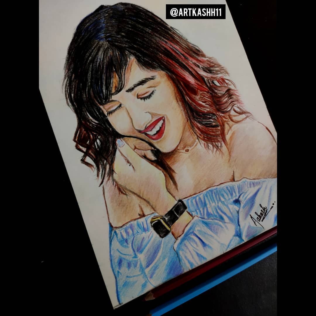 This colorful art is made by @artkashh11Hope you like it  @ShirleySetia Also plss check this thread for some amazing arts... https://www.instagram.com/p/CBH-jLKFgBh/?igshid=sal7t4realib