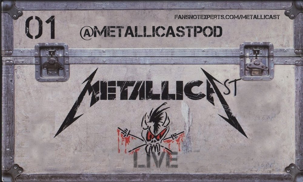MetallicastPod's tweet photo. Next Friday 6/19 at 8:00 PM ET #Metallicast LIVE! Check it out on @fansnotexperts YouTube and #MetallicastPod Facebook Live. More details coming next week. #Metallica #MetallicastMilitia https://t.co/rGL7IShYgL