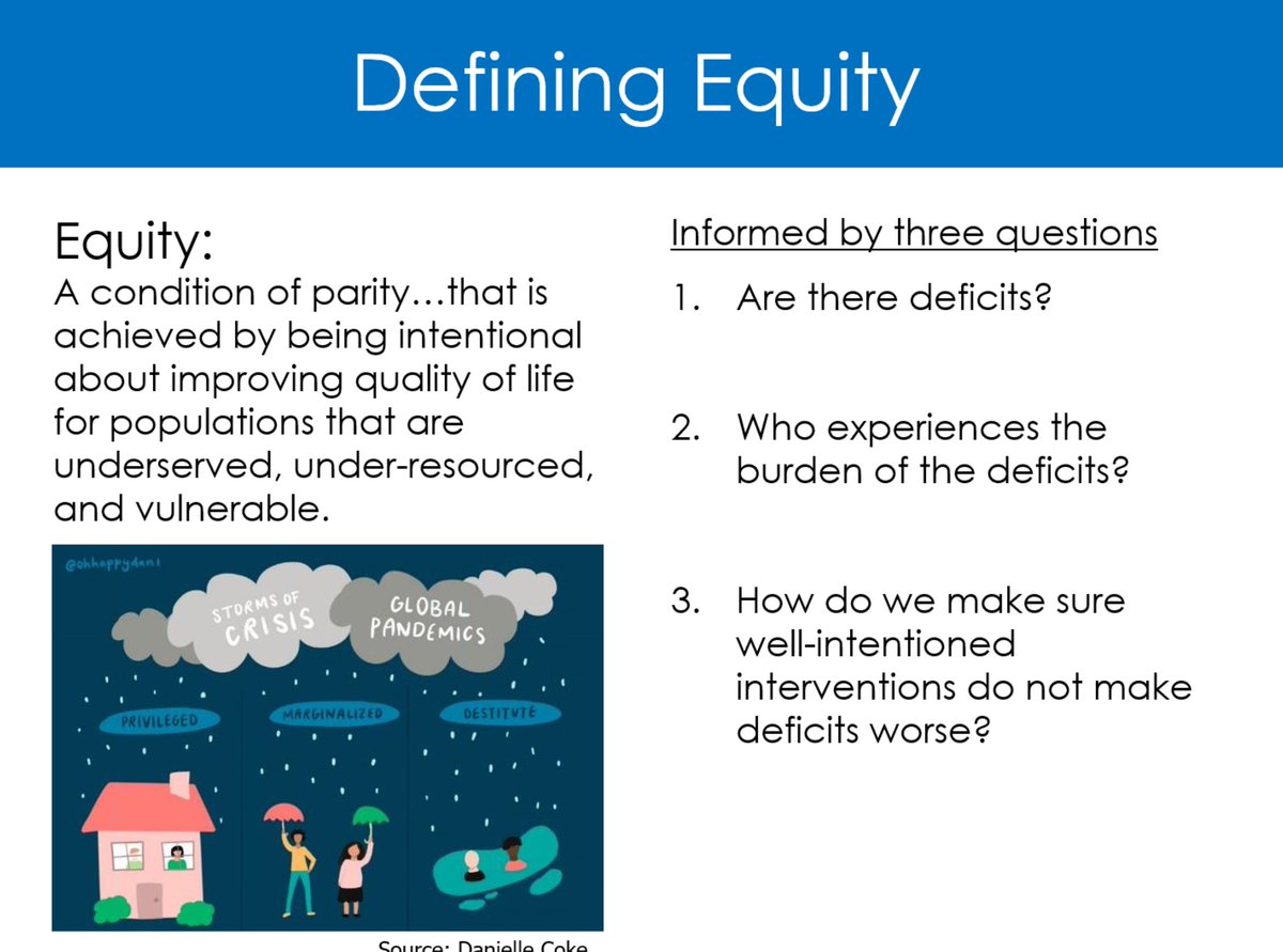 JennyG_24's tweet photo. What does #equity mean in the context of #urbanplanning? Thanks to @APA_Planning for tackling this topic via a timely webinar. https://t.co/i5ziXvKGbo