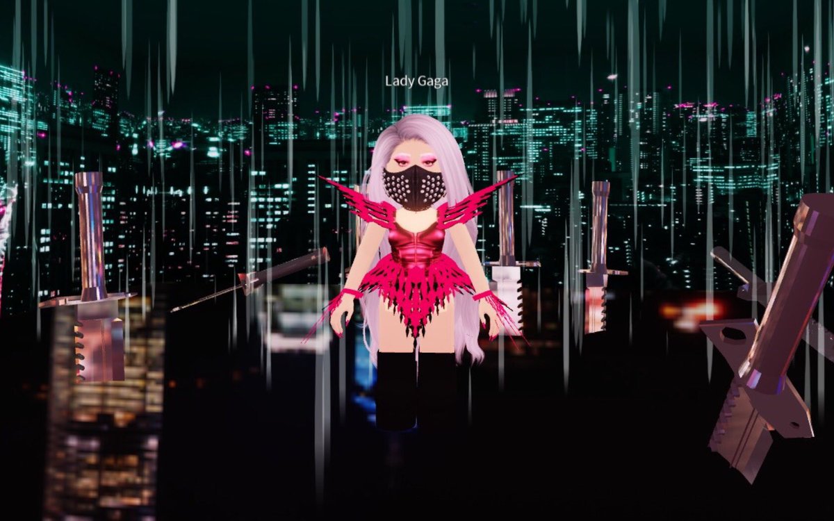 MusiclandRoblox's tweet photo. .@ladygaga at “CHROMATICA” POP-UP SHOP OPENING for @MusiclandMagRBX! https://t.co/Xv8dCWLqlg