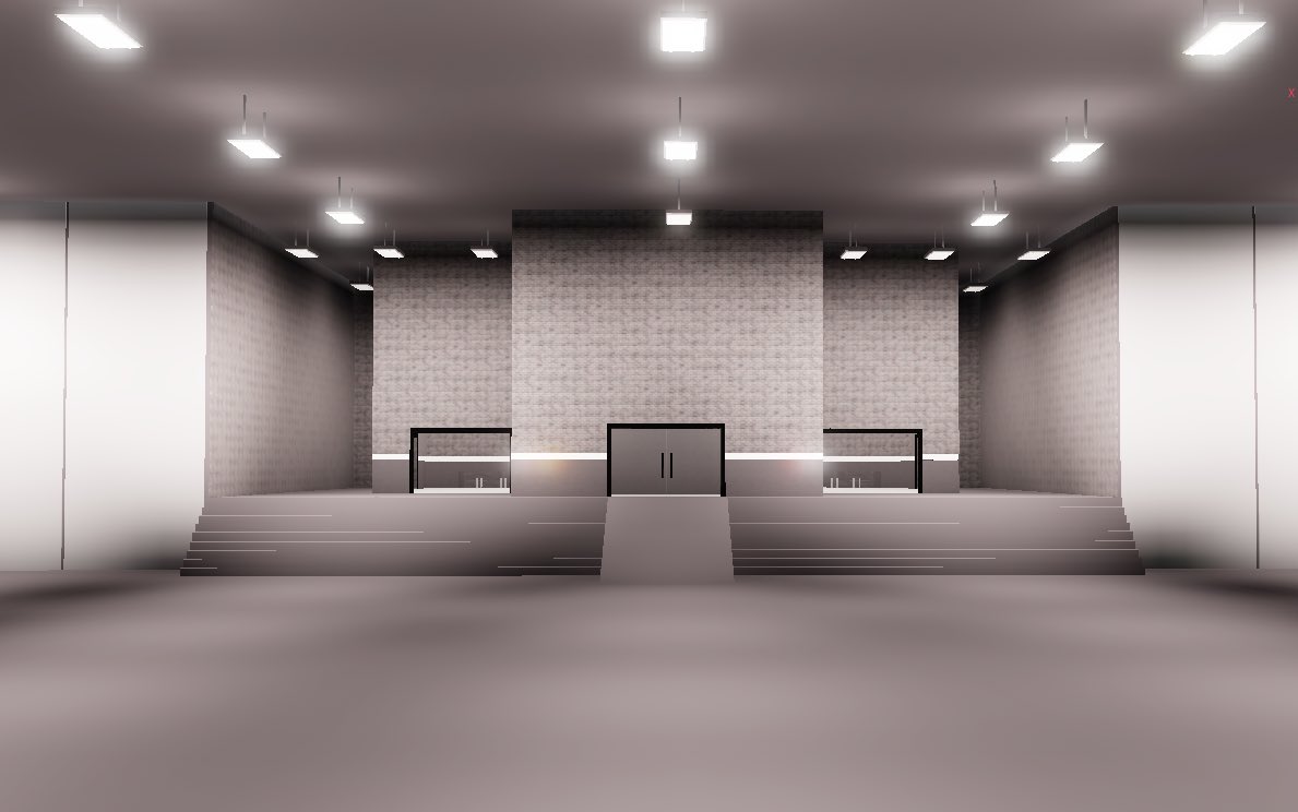iamHarrius's tweet photo. The trade show convention centre is now mostly complete! If you want a booth to advertise your group be sure to join! #RobloxDev @_iAvix https://t.co/dbZ956MomP https://t.co/t9SA9QsliW