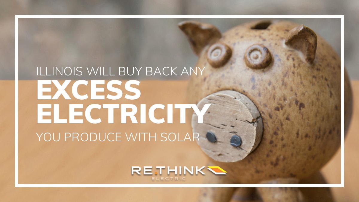 #Illinois residents, did you know that our state will buy back any #solarenergy you produce that you don’t consume? Sounds like a pretty killer deal to us! ☀️💰

Reach out today to learn more about how you can not just save but MAKE money by #goingsolar: rethinkelectric.com/contact/