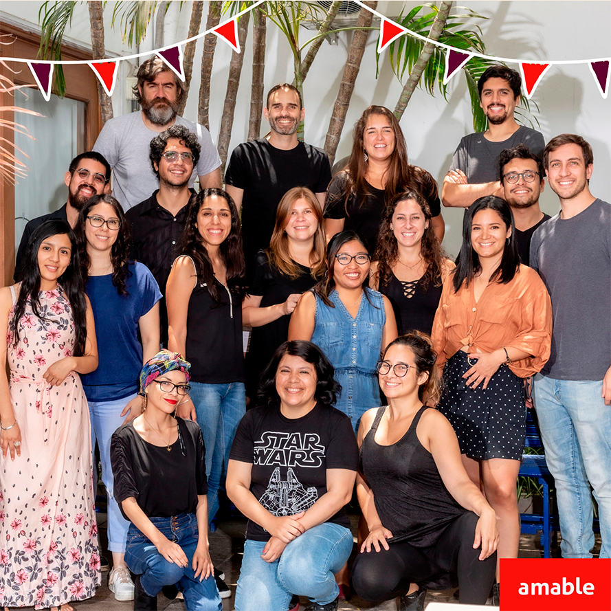amable_'s tweet photo. Las increíbles personas que forman amable son nuestro talento clave. Ellos nos permiten alcanzar nuestro propósito: diseñar para un mundo más amable y mejorar la calidad de vida de las personas. #SoyAmable #equipoamable #propositoamable #amablelatam #UX #UI #ServiceDesign https://t.co/zkbdSW5gkY