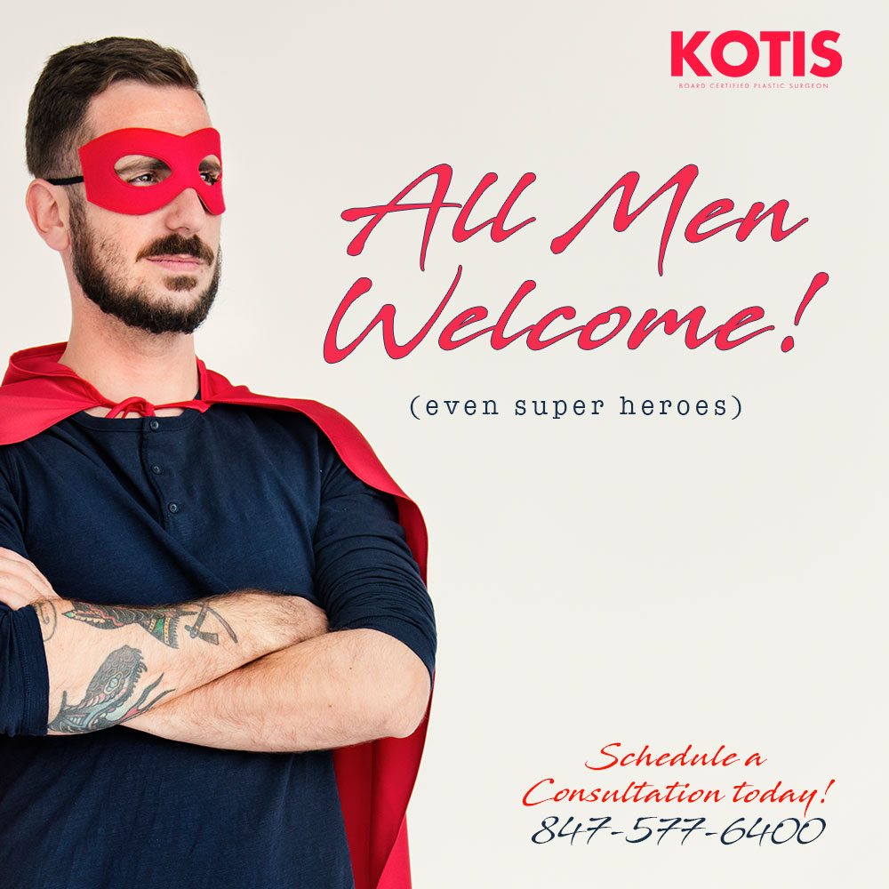 DrKotis's tweet photo. All Men Welcome! We provide a number of services that are geared towards taking care of your personal goals. 847-577-6400

#men #males #plasticsurgery #abs #chest #neck #chin #jawline #father #husband #uncle #brother #friend #love #cosmeticsurgery #lipoformen https://t.co/nKrPp6peGO
