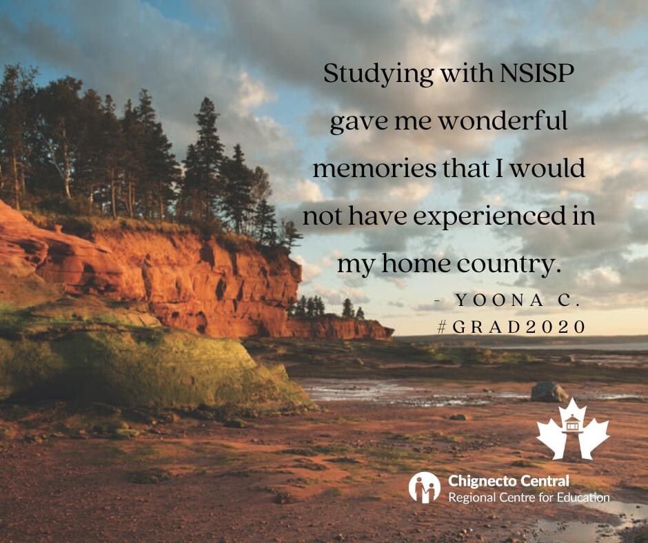 CCRCE_ISP's tweet photo. Study abroad reflections from our @CCRCE_NS @NSISP graduates. 🎓
#nsisp #grads2020 #novascotia https://t.co/bcamS9xrUZ