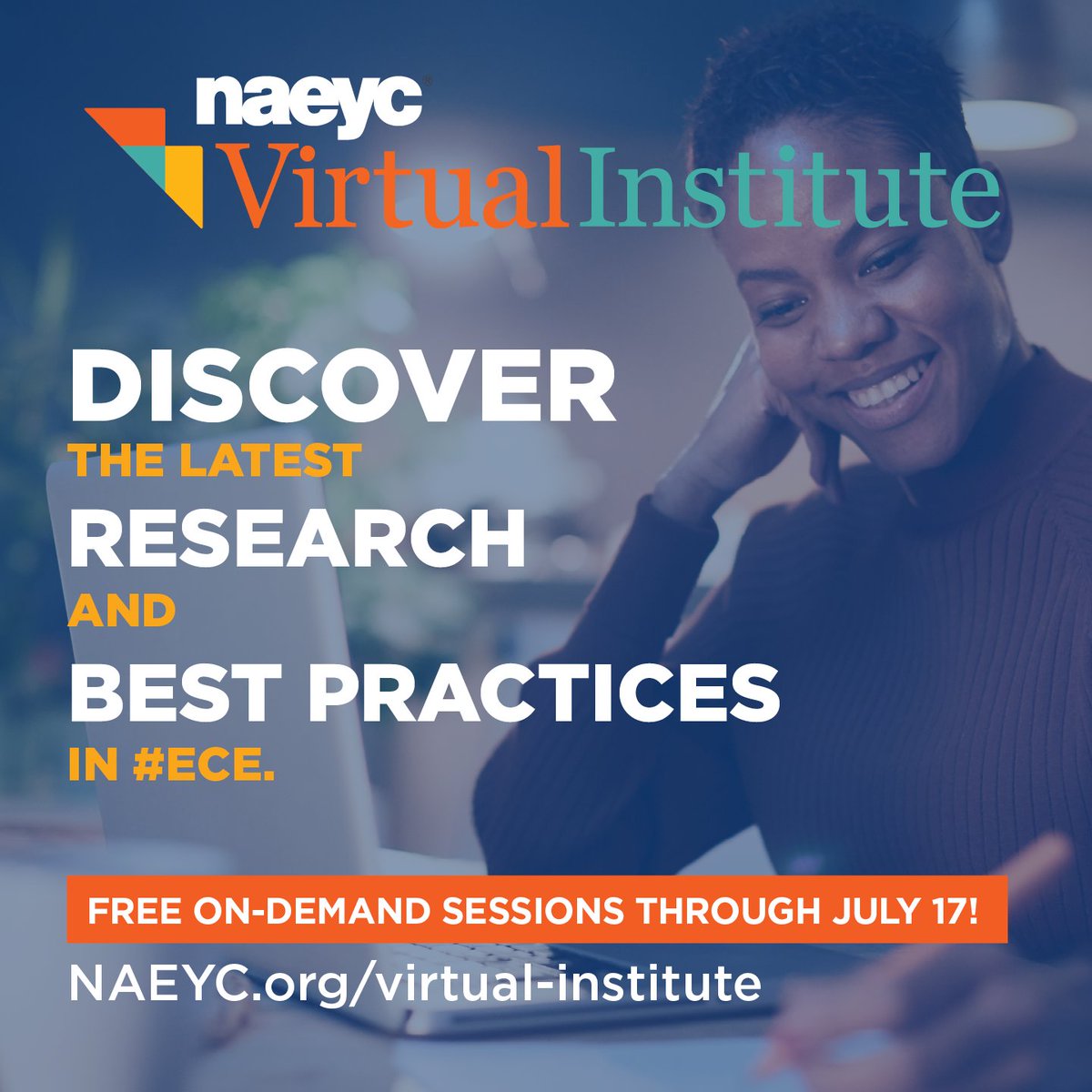 Join your early childhood education peers and start your personalized professional development experience! 41 FREE on-demand presentations are available in the Virtual Institute with additional sessions going live on Monday, June 15! bit.ly/3hpvGvs