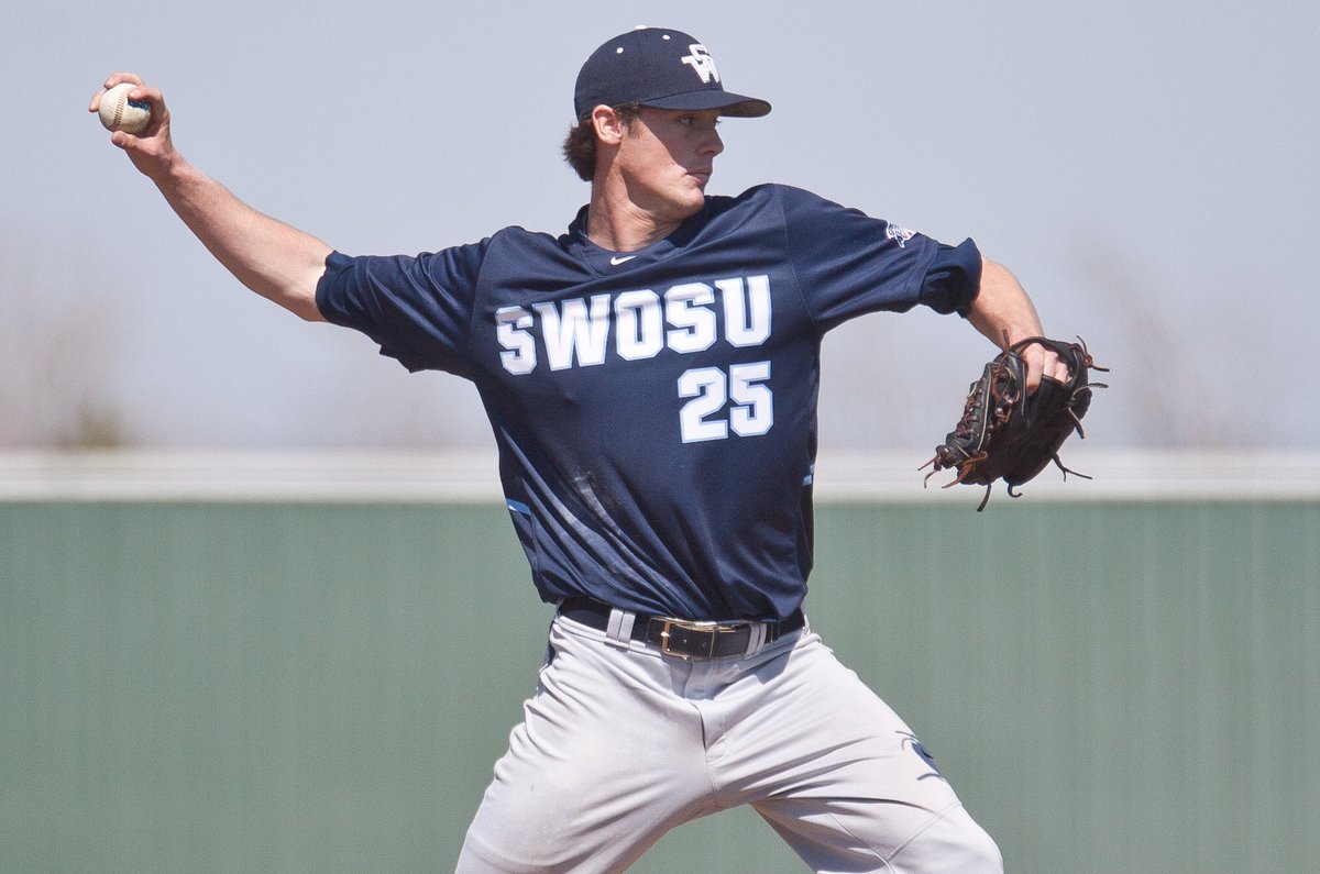 SWOSUAthletics's tweet photo. A trio of Bulldog Baseball alumni were chosen in the first five rounds of the Great American Conference’s All-Time Player Draft on Thursday

Congratulations to Jon Chidester (2015-16), Alex Pimentel (2018-19) &amp; Shane Martin (2012-13) on their selections!

#GoDawgs | #BlueCollar https://t.co/en9IqDTgJq