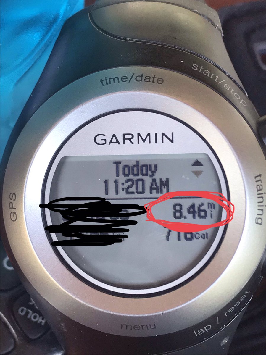 8.46 miles for George Floyd and many more. #BLM 🖤❤️🧡💛💚💙💜