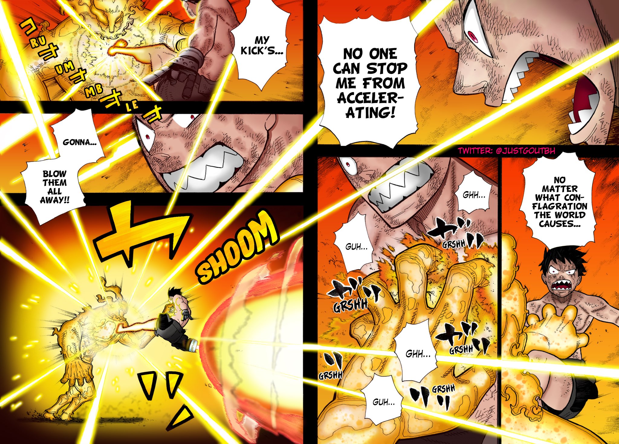 Fire Force - Shinra vs Leonard Burns, Fire Force - Shinra vs Leonard Burns  Un combat enflammé ! 🔥 - 🇯🇵 - 🎮 Discord :  📸  Instagram : animeworld_fr, By Anime World