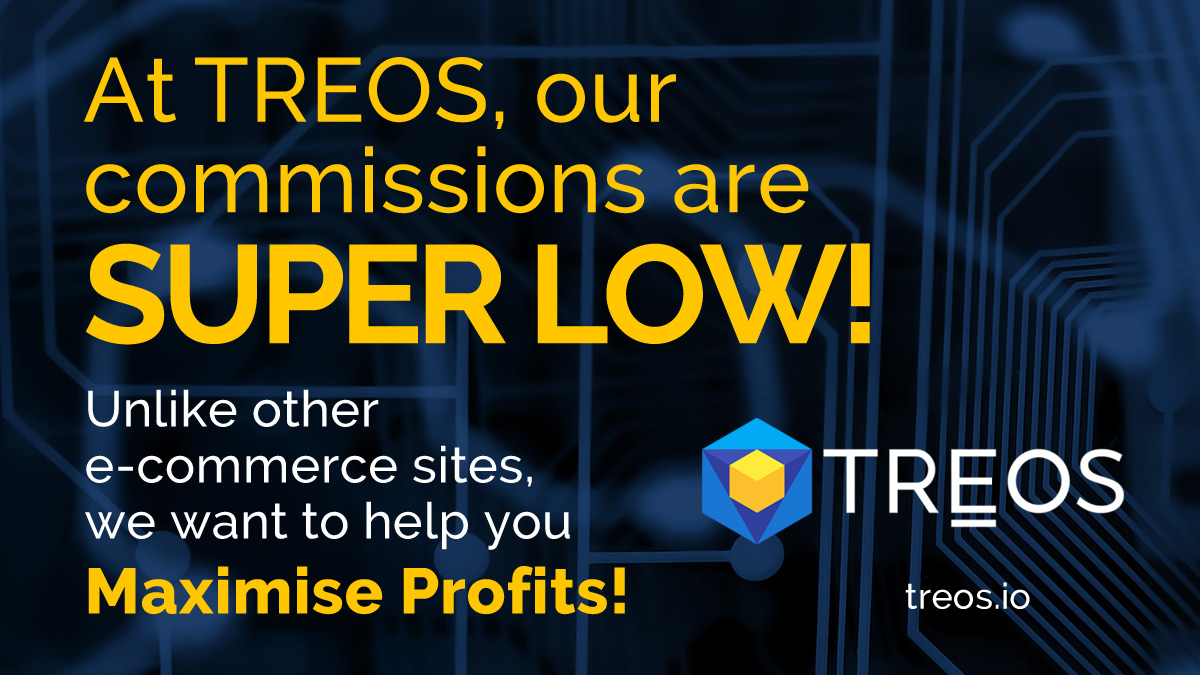 At traditional e-commerce marketplaces, commissions and fees keep rising while reducing your profits. #TREOS has the lowest commissions anywhere and no additional fees.

#HighProfitsLowFees #TREOSMerchant $TRO $BTC